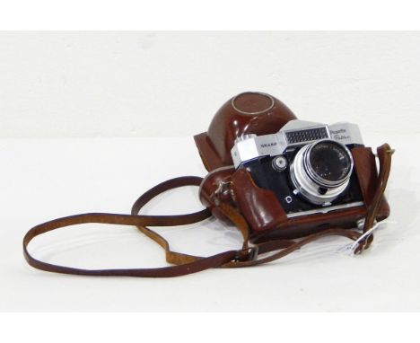 A Braun Paxette reflex camera 