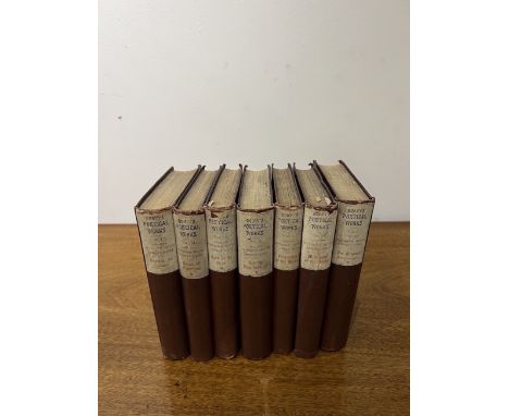 To be sold without reserve  7 volumes With the author's notes and J. M. W. Turner platesÂ  Sir Walter Scott's Poetical Works 