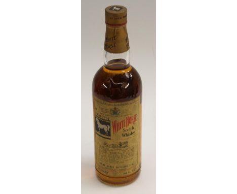 White Horse Scotch Whisky, c. 1970, 70°, 26 2/3 Fl. Oz., Numbered 6803987, label good, seal intact, level above shoulder, [1]