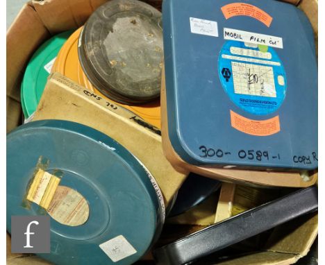 A collection of 9.5mm-35mm health and safety/demonstration/education film reels, to include The Future of Pork, Demonstration