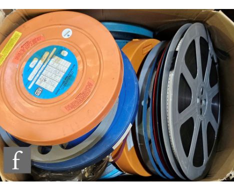 A collection of assorted 8mm-35mm mixed genre film reels, to include Self Portrait, Bangs the Drum Slowly, Vision, Jumping Ja