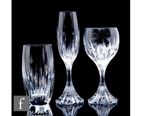 Lot 360: Set of 6 Baccarat Crystal Champagne Glasses