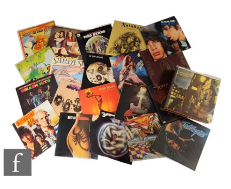 1960s/70s/80s Rock/Psychedelic Rock/Prog Rock - A collection of LPs artists include The Beatles, Focus, The Who, King Crimson