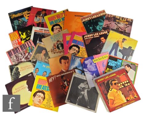 1960s/70s Rock 'n' Roll/Rockabilly/Pop - A collection of LPs with some duplicate albums, artists to include Johnny Burnette, 