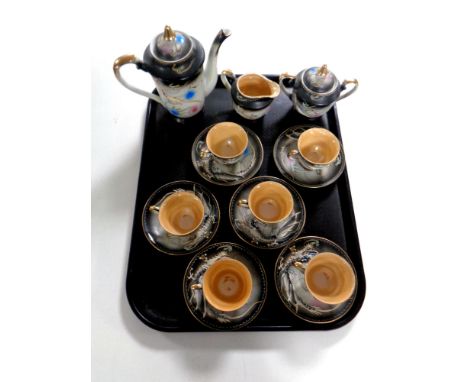 A fifteen piece Fairy Lite Japanese tea service  