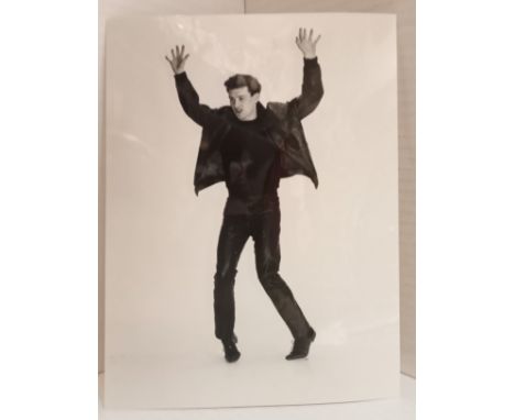 Tony Sheridan, twelve Astrid Kirchherr K&K gallery photographs one signed by Astrid on reverse with Tony Sheridan signatures.