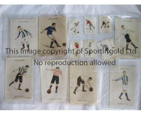 1920 BDV SILKS   Large silks issued in 1920 for Oldham, Everton, Tottenham, Brighton, Derby, Notts County and Sheffield Unite