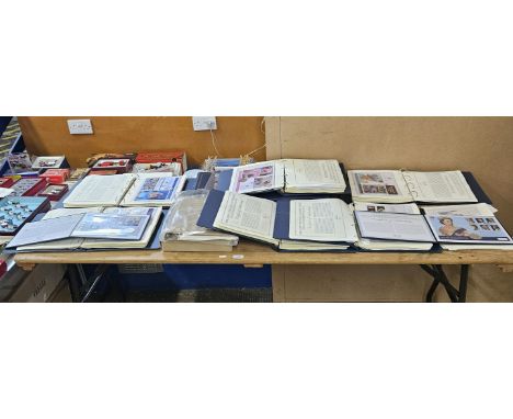 LARGE SELECTION OF VARIOUS ROYALTY FIRST DAY COVERS ACROSS VARIOUS ALBUMS     