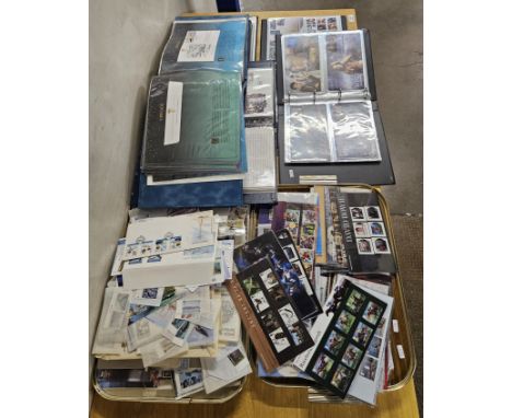 QUANTITY OF VARIOUS DR WHO FIRST DAY COVERS, STAR WARS, MARVEL, DAVID BOWIE, ANCIENT BRITAIN ETC ALL IN ALBUMS     