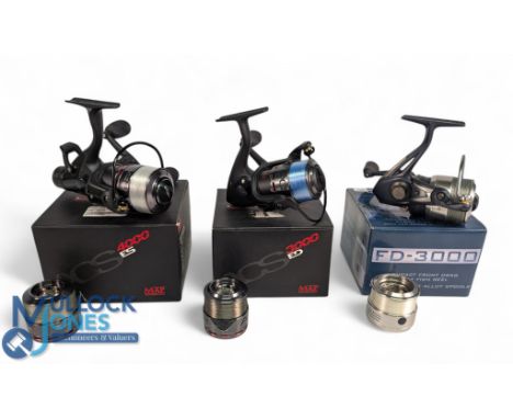 Carptek 3000 ED reel Worldwide patented design ACS clip system, anti-twist line roller, single and double handles and 4000 ED