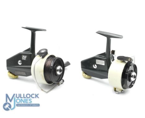 Abu Cardinal 66 vintage fishing reel in fine condition, foot stamp 740308, fully working plus a second Cardinal 66 retaining 