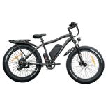 DAYMAK WILD GOOSE 60V FAT TIRE COMMUTER E-BIKE (500W) (60V 12.5AH BATTERY) (BLACK) (NEW IN BOX) (MRS