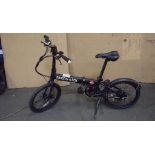 DAYMAK E-BIKE IN A BOX FOLDABLE E-BIKE (250W) (36V 7.8AH BATTERY) (BLACK) (MRSP $1,899)
