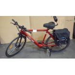 DAYMAK TOFINO X COMMUTER E-BIKE (350W) (RED) (36V BATTERY + KEY) (MSRP $1,695)