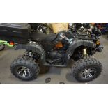DAYMAK BEAST AWD ELECTRIC ATV DELUXE (1000W X2) (60V 50AH SLA) (EXTRAS: CASE, LED LIGHTS, HEATED GRI