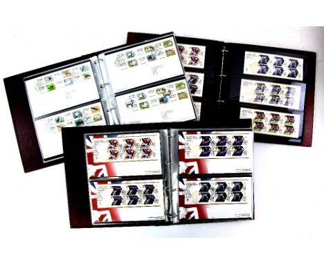 Great Britain, 3 Albums 2012 Olympics and Para Olympics stamps &amp; First Day Covers, Post and Go 2008-2013 Presentation Pac