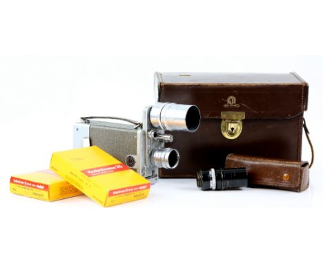 Bell &amp; Howell 16mm Magazine Movie Camera, with Taylor, Taylor and Hobson 2 inch  f / 1.4 lens and 1 inch f / 1.9 lens Tay