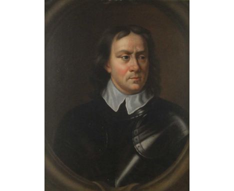 After Sir Peter Lely (1618-1680) - Oliver Cromwell, The Lord Protector, oil on canvas (re-lined and re-stretchered), 71 x 54c