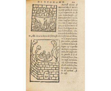 Gesner (Konrad) Tesauro di Evonomo Filatro de Rimedii Secreti. Lib. Fisico et Mediicinale et in Parte Chimico et Economico, c