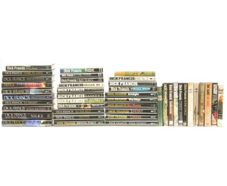 Francis (Dick) A continuous run of his novels, 38 vol., first editions, comprising Dead Cert, ex-library, 4 light stamps, jac