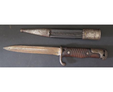 A Trench Knife Bayonet, 176.P.7.59., blade 16cm 