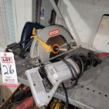 LOT - (1) RYOBI 7-1/4" CIRCULAR SAW AND (1) UNBRANDED RECIPROCATING SAW