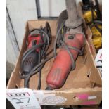 LOT - (2) MILWAUKEE 4-1/2" ANGLE GRINDERS