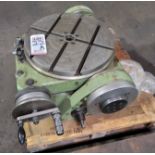 WALTER 20" TILTING ROTARY T-SLOT TABLE, MODEL RTS 500 TG, S/N 2659