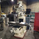 ACER 3VK VERTICAL MILL, SARGON MODEL 662 DRO, POWER FEED, 10" X 50" TABLE, S/N 9366816