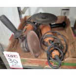 LOT - (2) RIDGID 7" ANGLE GRINDERS