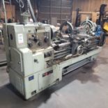 WEBB / WHACHEON GAP BED ENGINE LATHE, 10-1/2G X 60, 2-1/8" THROUGH HOLE, 10 HP, 20-1/2" SWING, 60"