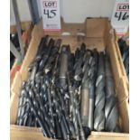 LOT - MORSE TAPER DRILLS