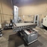 G & L NO. 45 HORIZONTAL MILL, 5" SPINDLE, 40" X 82" TABLE, W/ TAILSTOCK, (2) BORING BARS AND OTHER