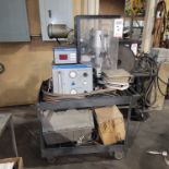 CERAMIC METAL COATING SYSTEM W/ ELECTRONIC SCALE, SULZER METCO POWER FEED UNIT, MODEL 5MPE REV. D,