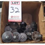 LOT - BOX OF POWER TOOL AUXILIARY HANDLES