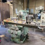 VAN NORMAN NO. 3 STANDARD HORIZONTAL MILLING MACHINE, 14" X 64" TABLE, S/N 6111