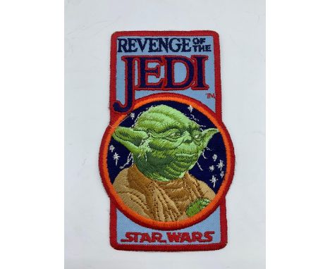 Rare Star Wars: Revenge of the Jedi Yoda Crew Patch from the personal collection of Pamela Mann-Francis who worked in continu