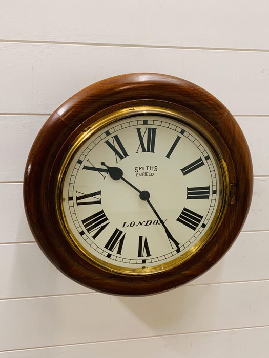 A Smiths Enfield London wall clock