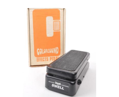 Sola Sound - Colorsound - A vintage 20th century 1970s Sola Sound Colorsound swell effects pedal. The pedal in original box.P