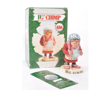 Royal Doulton - PG Tips - A vintage Royal Doulton for PG Tips ceramic chimp figure. The figure being Ada (157/750), in the fo