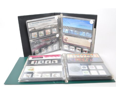 A collection of 21st / 20th century British Royal Mail stamp presentation packs. The collection includes examples such as, 'M