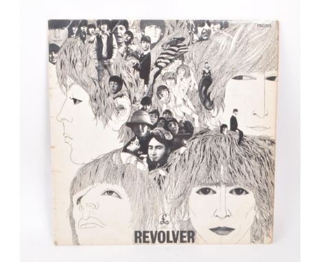 The Beatles - Revolver - A 1966 PMC 7009 mono vinyl record album, with XEX 606 matrix number on side 2 containing withdrawn v