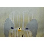 Katherine Jones Collograph and blockprint on paper ‘Gaps between heartbeats‘ and ‘Vanilla