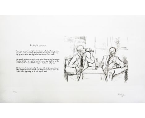 "Bob Dylan Mondoscripto"&nbsp;set of 10 limited edition lithographs, Hors Commerce 4/30, all signed by the artist, published 