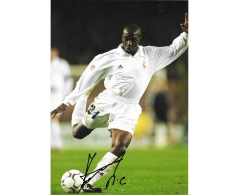 REAL MADRID - CLAUDE MAKELELE AUTOGRAPHED PHOTO
Hand signed photo size 8.5 x 11.5 inches