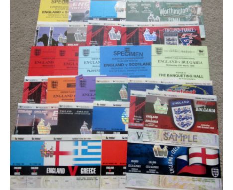WEMBLEY BIG MATCH TICKETS - THESE ARE RARE PRINTERS SPECIMEN TICKETS X 25
Rare set of printers specimen tickets for the FA ap