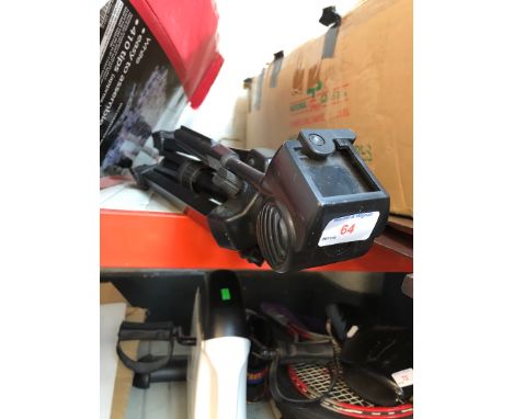 A camera tripod 