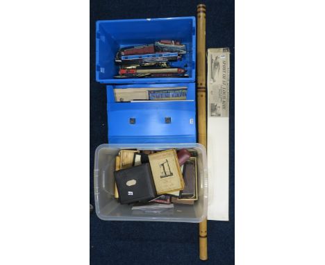 A mixed lot, to include a folder of ephemeral material relating to the Glasgow Empire Exhibition, a collection of model canal