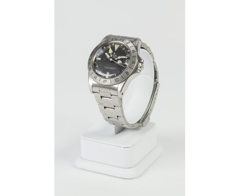 GENT'S RARE VINTAGE STAINLESS STEEL ROLEX EXPLORER  II OYSTER PERPETUAL 'OFFICIAL CERTIFIED' SUPERLATIVE CHRONOMETER WRIST WA