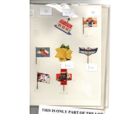 First World War Charity flags, (32), silk and paper (5 sheets).
